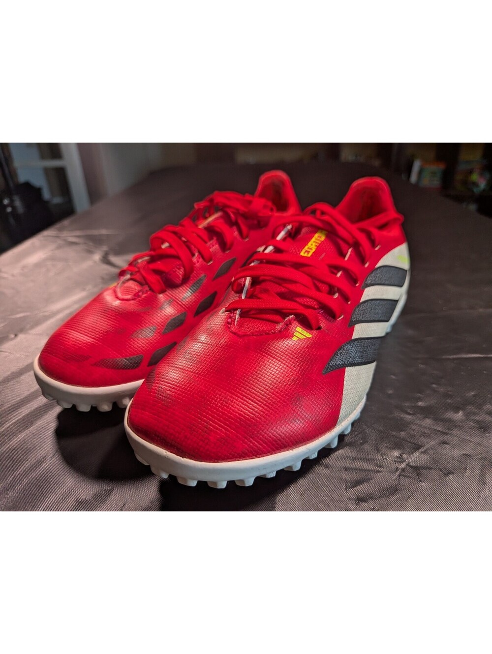 adidas Predator Club Firm Ground FG Multi Ground MG Soccer Cleats Sz 1.5 JS0349